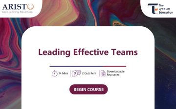 Leading Effective Teams