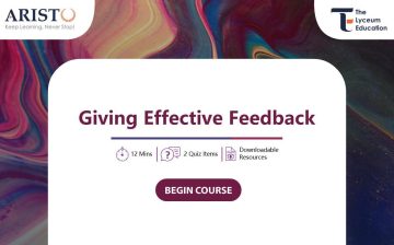 Giving Effective Feedback
