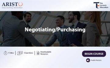 Negotiating/Purchasing