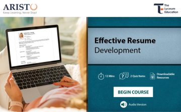 Effective Resume Development