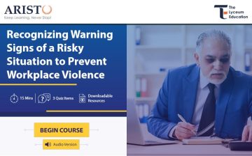 Recognizing Warning Signs of a Risky Situation to Prevent Workplace Violence